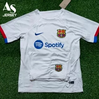 Jersey Barcelona Away Musim 2023 2024 Grade Ori Baju Bola pria dewasa