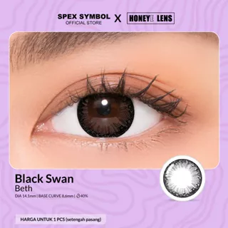 Spex Symbol X Honeyelens Black Swan Varian Beth ( 1 PCS / SETENGAH PASANG )