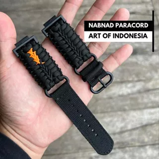 Strap Tali Jam Tangan Paracord Untuk Casio G Shock GA-100 GA-120 GA-110 GA-300 GA-100C GAC-100 GD-100 GDF-100 G-8900 GD-8900 GR-8900 GW-8900 Nabnad Paracord