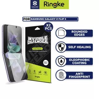 Screen Protector Samsung Galaxy Z Flip 3 Ringke ID Full Cover Film Anti Gores