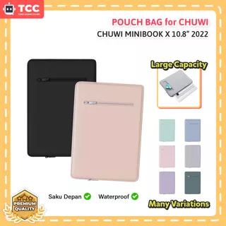 Chuwi MiniBook X 10.8 inch 2022 Sarung Tas Sleeve Pouch Bag Case Cover Pouch Handbag Laptop Full Cover PouchBag Waterproof Bahan Nylon Double Zipper