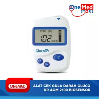 Alat Cek Gula Darah Gluco Dr AGM 2100 BioSensor (Tanpa Strip) OL