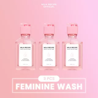 Milk Recipe Bundle 3pcs Feminine Wash - Paket Lebih Murah