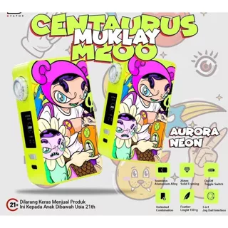 CENTAURUS M200 MUKLAY 200W MOD ONLY AUTHENTIC BY LOST VAPE X MUKLAY