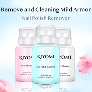 KIYOMI UV Nail Gel Polish Remover Nail Polish Cleanser / pembersih cat kuku kutek kuku gel nail cleanser uv gel cleanser / membersihkan residu kuku cat kuku peel off gel nail polish removerKIYOMI Nail Remover & Cleanser YM004