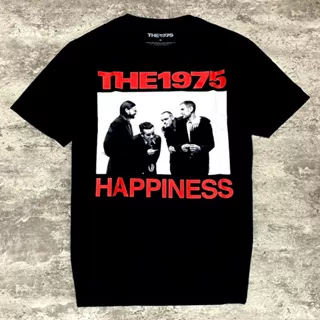 The 1975 - Asia Tour 2023 Happiness Tshirt - Black | Original Merchandise