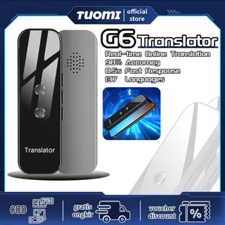 Tuomi-Alat translate /alat penerjemah /Penerjemah Audio Portabel G6 /Mendukung 72 Bahasa 3 in 1 voice Text Bluetooth Translator