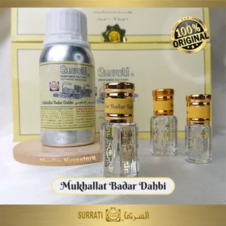 Parfum Surrati Mukhallat Badar Dahbi Original / Bibit Parfum Mukhalat Badar Termurah