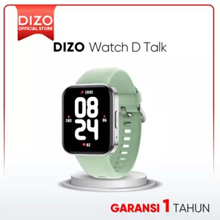 DIZO Watch D Talk 1.8 display with calling&7 day battery (by realme Techlife) Green, Free Size)