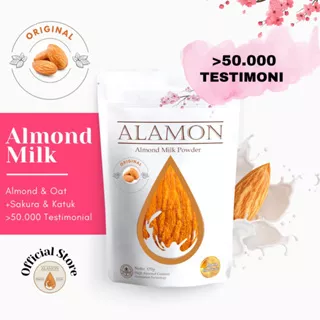 Susu Almond Bubuk + Sakura | Alamonmilk - ASI Booster & Skin Care - 5x Minum