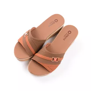 Onar Street - Sandal Jepit Wanita Sendal Wedges Terbaru Kekinian Kode E-05