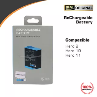 GoPro Battery HERO 10 BLACK / Rechargeable Battery HERO10 Original