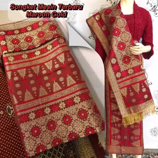 Songket Mesin Terbaru-Asli Tenun Mesin Terbaik Palembang