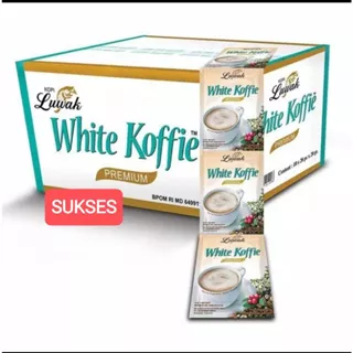 Luwak White Koffie 1 Dus 20 Renceng 200 Bungkus Kopi Luwak