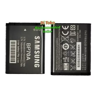 RS - Battery For Kamera Samsung Batre AQ100 DV50 DV90 Batrei ES74 ES75 ES80 ES95 ES96 Batere ES99 MV800 PL20 PL80 PL81 PL90 PL100 PL101 PL120 PL170 PL200 PL201 RECO Baterai DV100 DV101 DV150F ES30 Batrai ES65 ES67 ES91 BP70 BP70A ES70 ES71 ES73