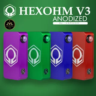 Hexohm V3 Anodized Authentic Mod by Vapezoo