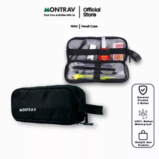 Montrav - Travel Kit Organizer - Tempat Pensil dan Charger - Nata
