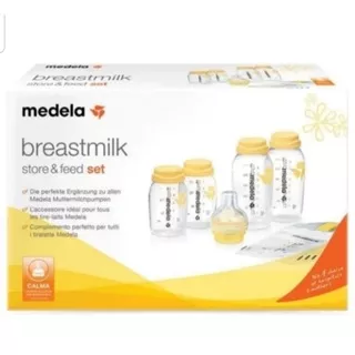 Medela Breastmilk Store & Feed Set - Botol Asi Medela - Botol Penyimpan ASI