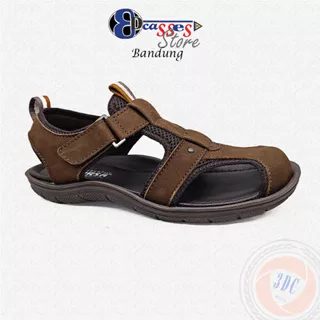 SEPATU SANDAL BORSA KIMBAY 3 - ORIGINAL SANDAL KULIT ASLI TERBAIK PRIA DEWASA