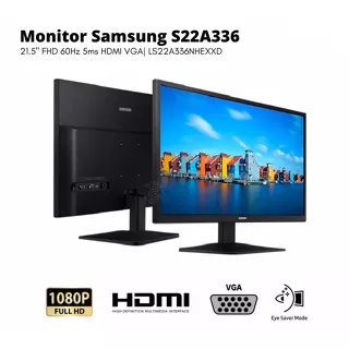 LED Monitor Samsung 22 S22A336 HDMI LS22A336NHEXXD JOS GANDOS