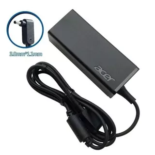 Adaptor Charger Acer Aspire Swift 3 A314-22 A314-22G A314-22-R1N9 A314-35 A313-51 A315-59 SF314-57 SF314-57G SF314-58 SF315-51 SF515-51T SF313-51 SF314-41 SF314-55 SF113-31 SW312-31 SW312-31P 19V- 2.37A 3.0X1.1mm ORIGINAL