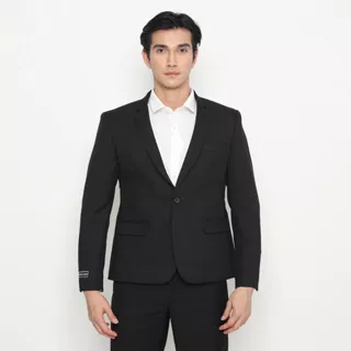 Jas Formal Pria Kancing 1 & Kancing 2 Hitam Junkies (J 920) Andre Laurent