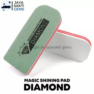 [ Original ] Diamond Magic Shining Pad Pengkilat Batu Emas Perak dan Permata Sekelas Spartax