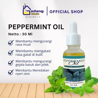 Peppermint Oil / Minyak Peppermint / Essential Oil 30 ML