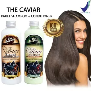 CAVIAR SHAMPO + CONDITIONER PAKET 2IN1 ORIGINAL - PAKET SHAMPO N CONDI SHAMPOO PAKET PENUMBUH RAMBUT BOTAK - PAKET CAVIAR SHAMPO CONDITIONER - SAMPO KUDA - KONDISIONER