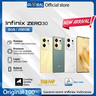 Infinix Zero 30 5G / LTE 4G 12/256 GB 8/256 GB Garansi Resmi