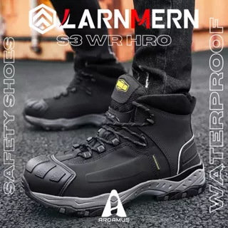 SAFETY SHOES LARNMERN S3 WR HRO SAFETY BOOTS HIKING SEPATU SAFETY PRIA MODEL TINGGI