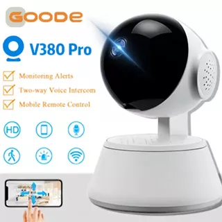 GOODE Cctv Q6 Pro IP Kamera Cctv V380 Pro Wifi Wireless 360 PTZ Motion Detection Home Security Camera Cctv