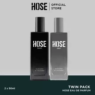 HOSE Eau de Parfum Black & Grey 50ml Twin Pack