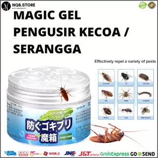 Magic Gel Anti Serangga Kecoa - Pembasmi Hama Cream Pengusir Lalat Semut Nyamuk - Pest Control Cockroaches Sudut Ruangan Mobil Lemari Dapur Kamar