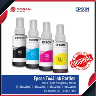 Tinta EPSON Refill T664 T 664 Original Printer L120 L210 L310 L360