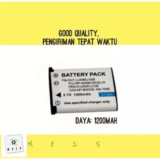 Baterai for Kamera CASIO NP-80 NP-82 Battery Batre