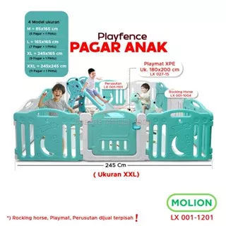 Pagar Anak Pagar Bayi Babyfence Playfence Prosotan Kuda Kudaan Anak Baby Fence 001-1201