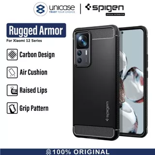 Case Xiaomi 12T/Pro Spigen Rugged Armor Soft Cover Matte Carbon Casing