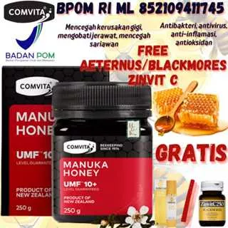 Comvita Manuka Honey UMF 10+ 250g Free Sendok Madu Kayu