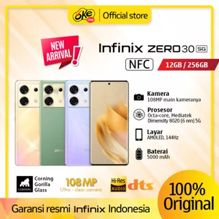 Infinix Zero 30 5G / LTE 4G 12/256GB 8/256GB Garansi Resmi