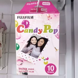 Fujifilm Instax Mini Paper 10 Sheet Candy Pop - Refil Isi Kertas Polaroid
