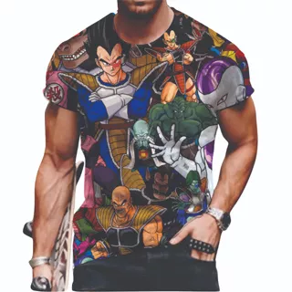 KAOS TAG THAILAND DRAGON BALL VILLAIN (AOP) ALL OF PRINT | ANIME KOMIK COMIC FULLPRINT FULL PRINT T-SHIRT