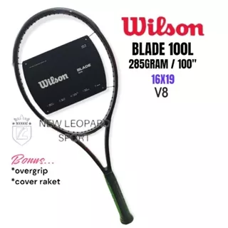 Raket tenis wilson NOIR BLADE 100L V8 Berat 285gram