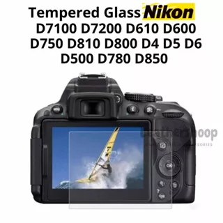 Tempered Glass Screen Protector Nikon D7500 D7200 D7100 D850 D810 D800 D750 D780 D610 D600 D500 D5