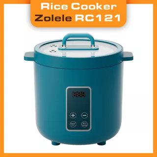 Orange Official Shop Rice Cooker 1.2L Mini Panci Listrik Elektrik Serbaguna Multifungsi Teflon Electric Pan RC121