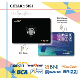 KARTU E MONEY ETOLL SUPERHERO I'M GROOT AVENGERS EMONEY MANDIRI FLAZZ BCA BNI TAPCASH BRIZZI BRI - 1 SISI