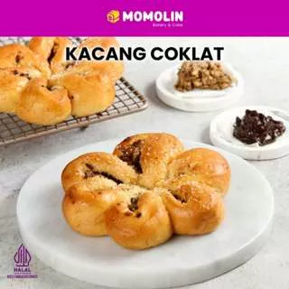 Momolin Bakery Roti Kacang Coklat
