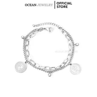 Ocean Jewellry Gelang Tangan Stainless Wanita Chuseok