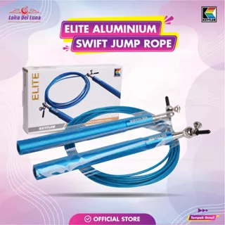 KETTLER Tali Skipping Elite Swift Rope Aluminium Handle Blue