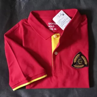 baju kaos kerah pria polo giordano original